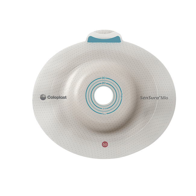SenSura® Mio Konvex Light Flex Basisplatte