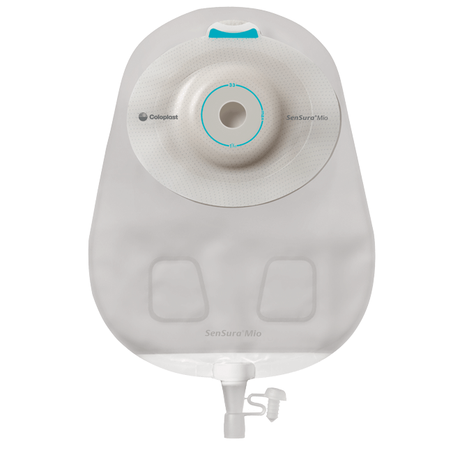 SenSura® Mio Konvex Light einteiliger Uro Mehrkammerbeutel