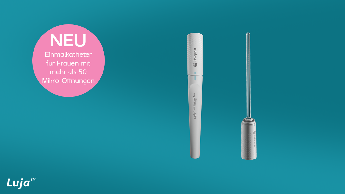 Luja™ für Frauen - Innovativer Katheter mit Micro-hole Zone Technology